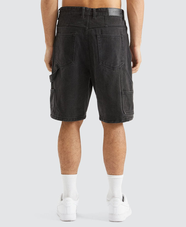 Nena & Pasadena Built Carpenter Shorts Black