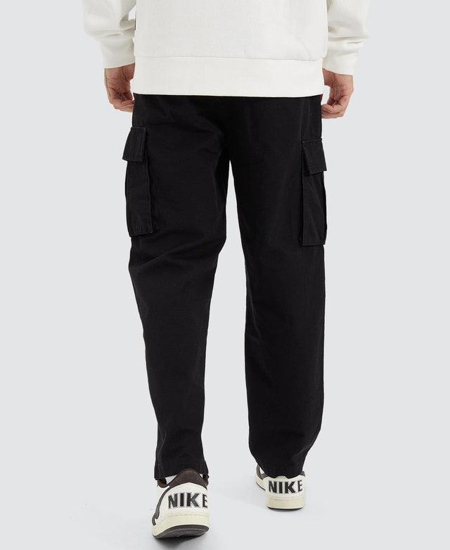 Nena & Pasadena C300 Ripstop Cargo Pant - Black BLACK