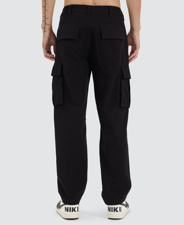 Nena & Pasadena C300 Ripstop Cargo Pant - Black BLACK