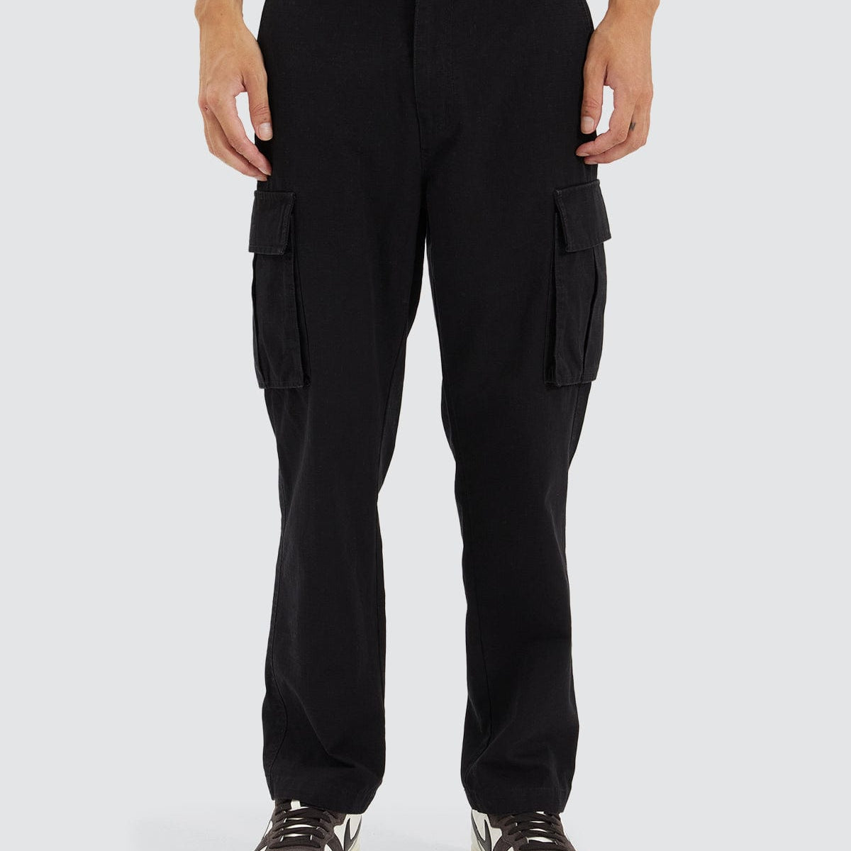 HiP46 Black NX Cargo Pants