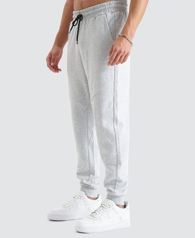 Nena & Pasadena Gambit Slim Trackpant - Grey Marle GREY