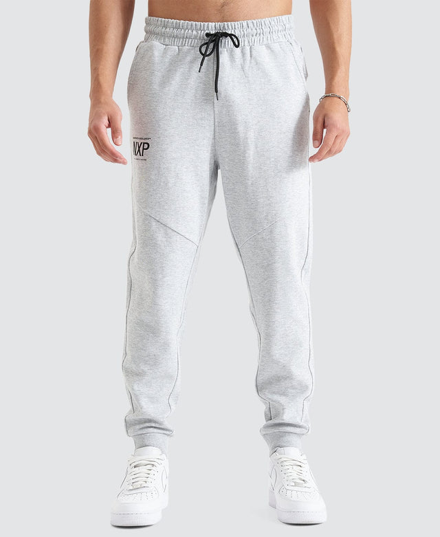 Nena & Pasadena Gambit Slim Trackpant - Grey Marle GREY