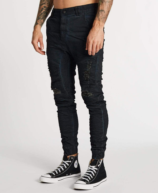 Nena & Pasadena Hell Cat Pant Overdyed Indigo