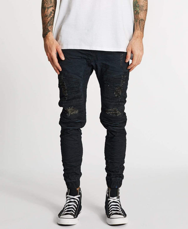 Nena & Pasadena Hell Cat Pant Overdyed Indigo