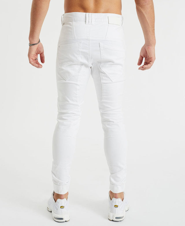 Nena & Pasadena Hell Cat Pants White