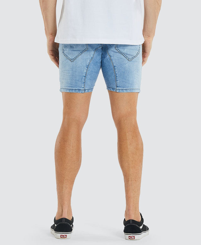 Nena & Pasadena Hell Cat Shorts Newport Blue