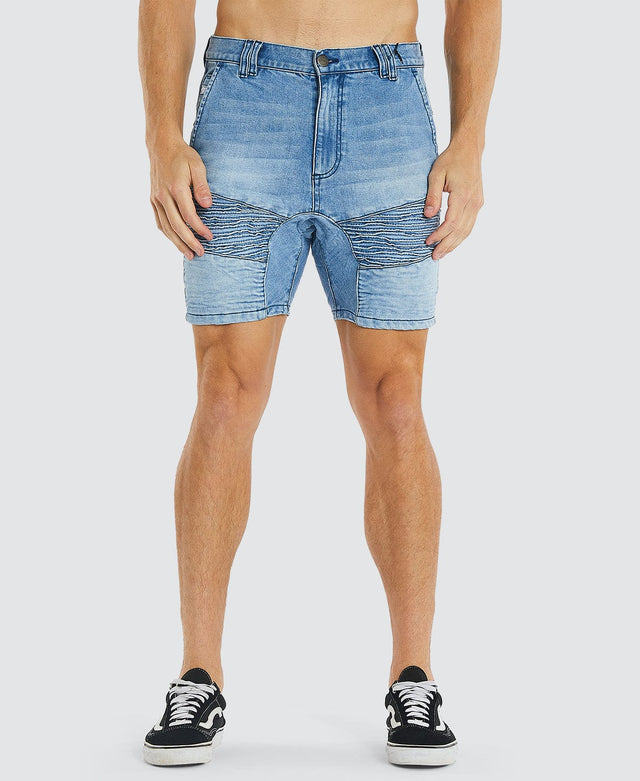 Nena & Pasadena Hell Cat Shorts Newport Blue