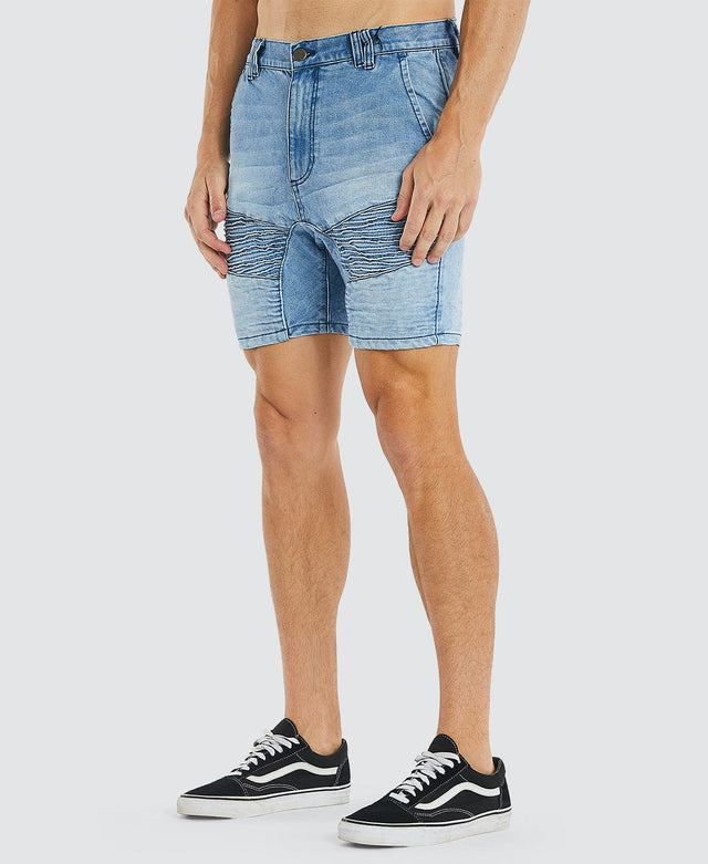 Nena & Pasadena Hell Cat Shorts Newport Blue