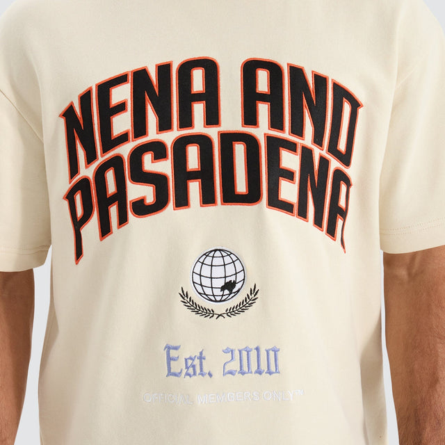 Nena & Pasadena Members Heavy Loop Back Street T-Shirt Tofu