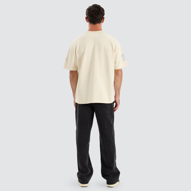 Nena & Pasadena Members Heavy Loop Back Street T-Shirt Tofu