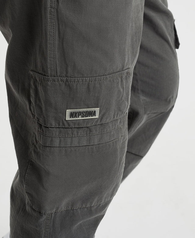 Nena & Pasadena Overland Cargo Pant - Charcoal GREY