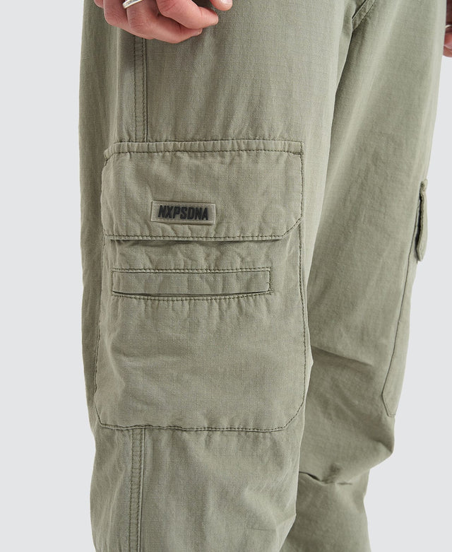 Nena & Pasadena Overland Cargo Pant - Sage GREEN