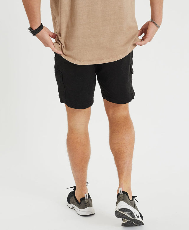 Nena & Pasadena Rampage Cargo Short - Jet Black BLACK