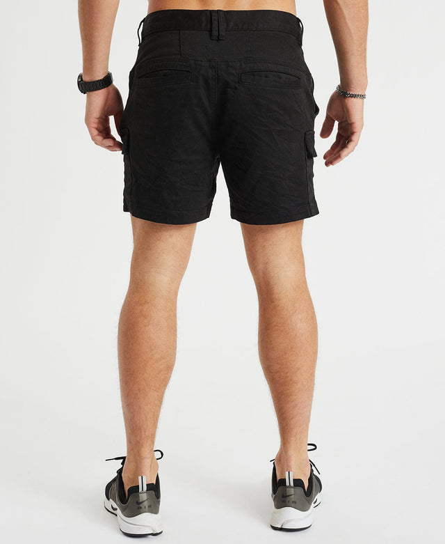 Nena & Pasadena Rampage Cargo Short - Jet Black BLACK