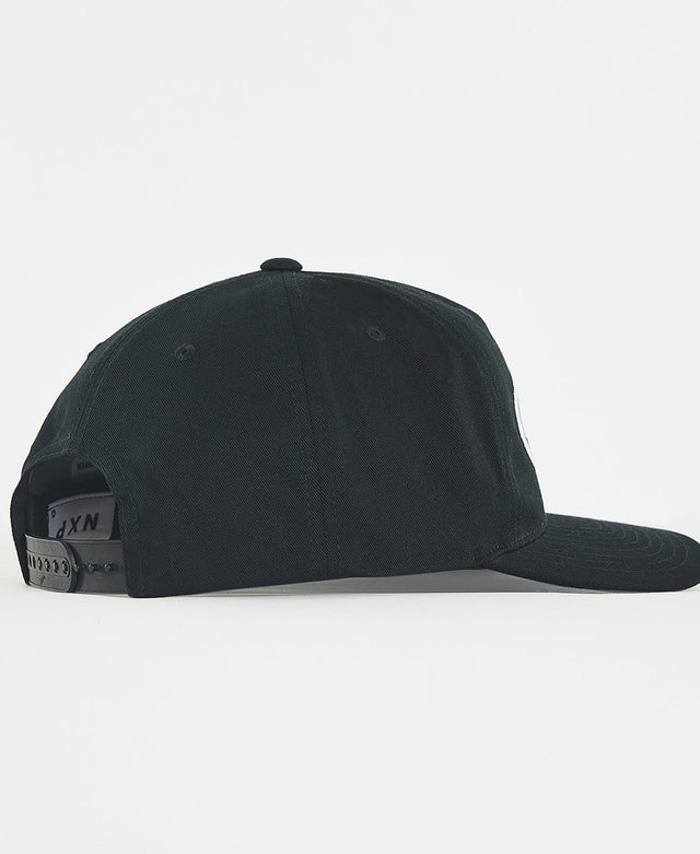 model wears Stunned Golfer Cap Jet Black Headwear Black - image 3