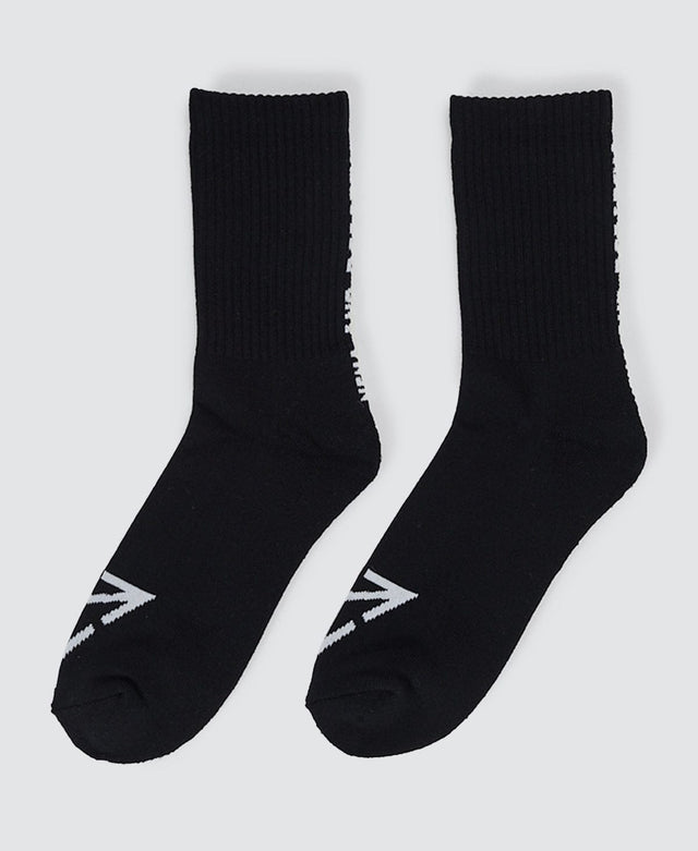 Nena & Pasadena Triple 2-Pack Crew Socks Black