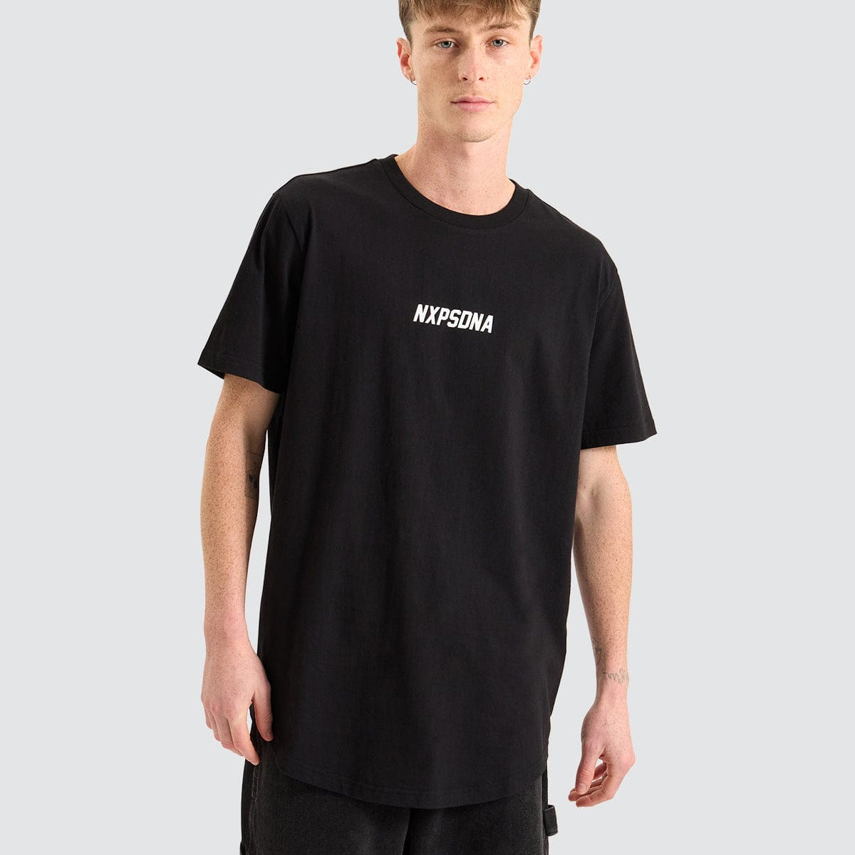 Logo Jacquard T-Shirt Black – Neverland Store
