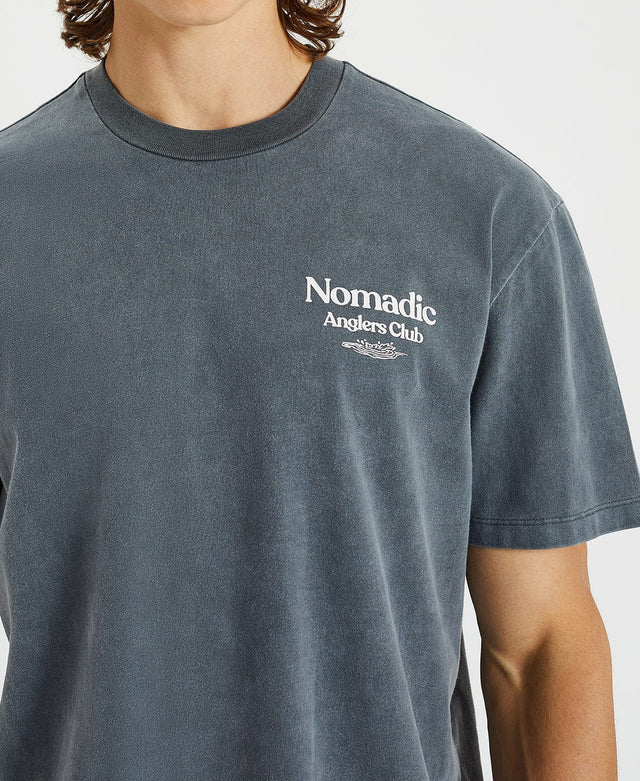 Nomadic Atlantic Relaxed Tee - Pigment Castlerock GREY