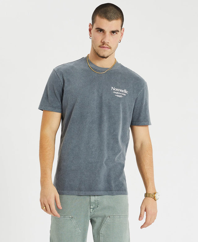 Nomadic Atlantic Relaxed Tee - Pigment Castlerock GREY
