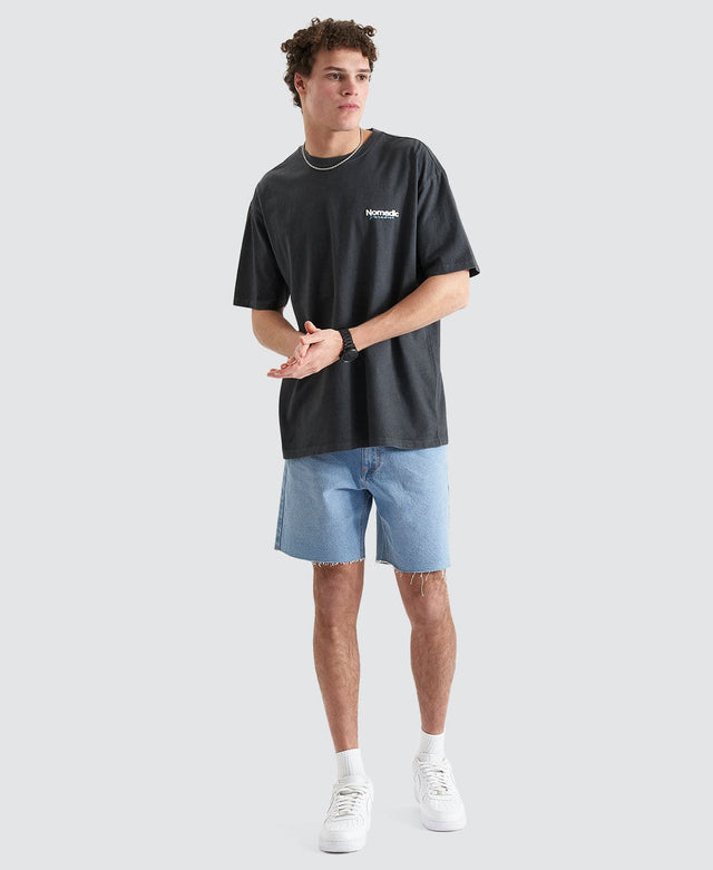 Nomadic Bayshore Oversized T-Shirt Asphalt Grey