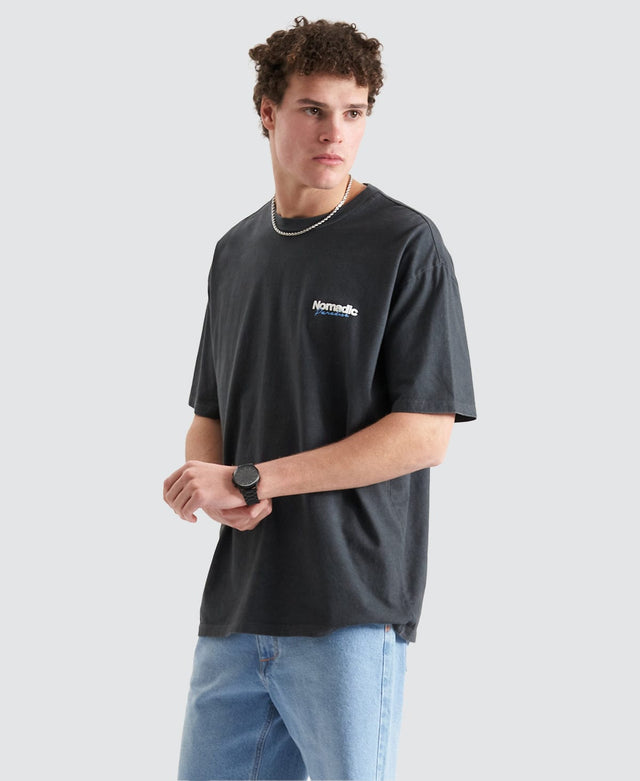 Nomadic Bayshore Oversized T-Shirt Asphalt Grey
