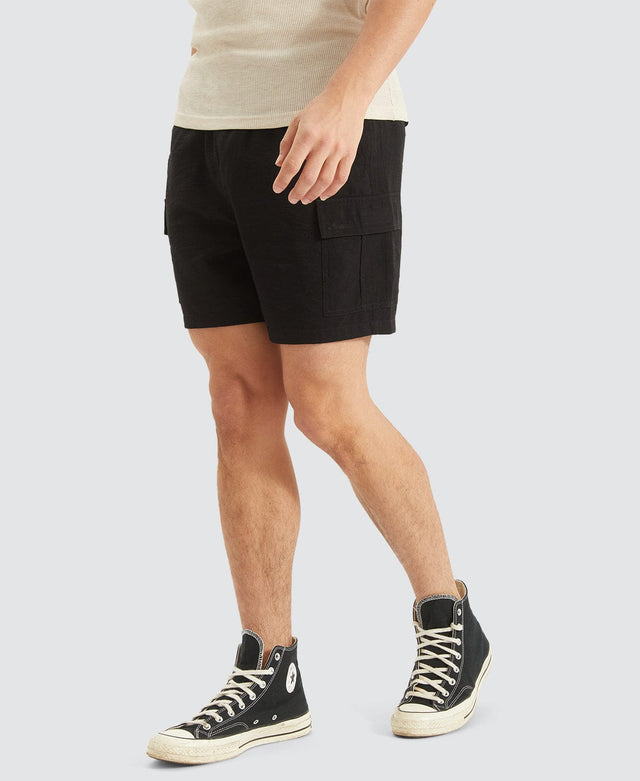 Nomadic Cabana Cargo Shorts Black