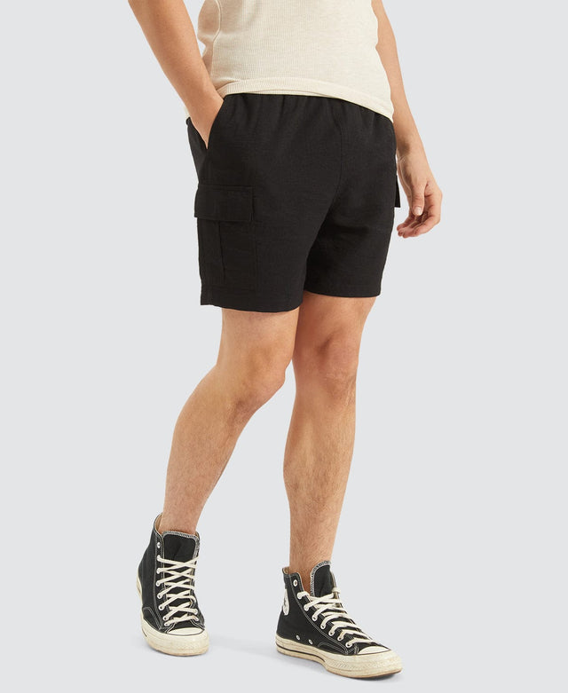 Nomadic Cabana Cargo Shorts Black