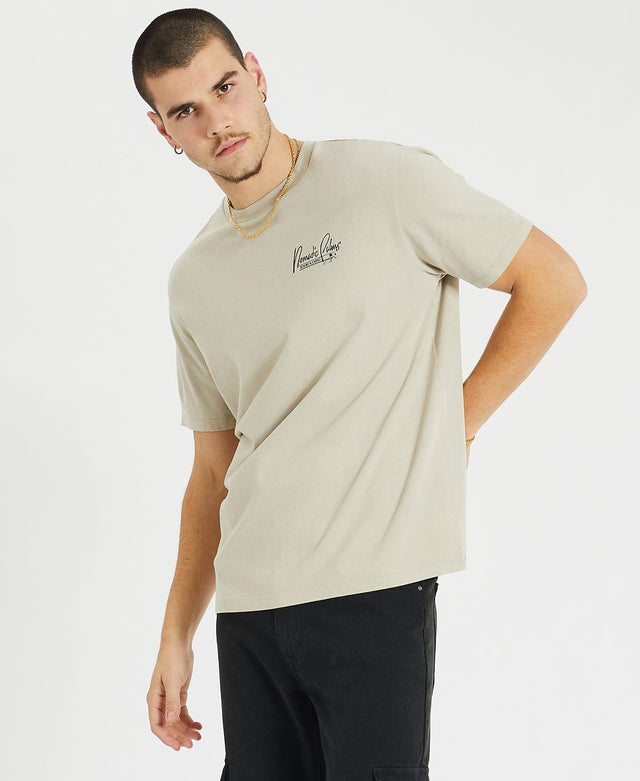 Nomadic Cumberland Relaxed Tee - Pigment Feather Grey GREY