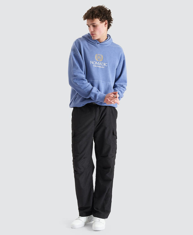Nomadic Fairway Relaxed Hooded Sweater - Pigment Velvet Morning PURPLE