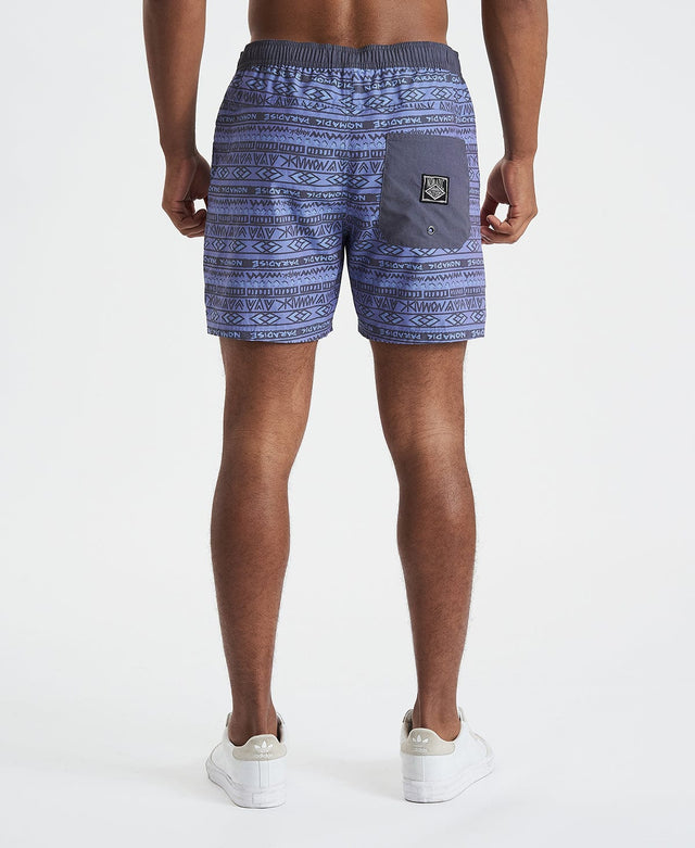 Nomadic Foreshore Beach Short - Lolite Print Multi Colour