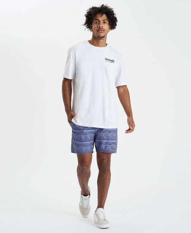Nomadic Foreshore Beach Short - Lolite Print Multi Colour