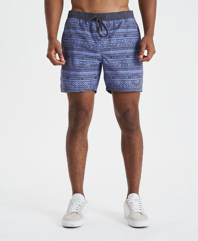 Nomadic Foreshore Beach Short - Lolite Print Multi Colour