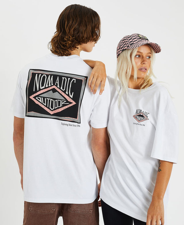 Nomadic Homestay Relaxed Tee - White WHITE