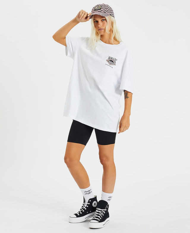 Nomadic Homestay Relaxed Tee - White WHITE