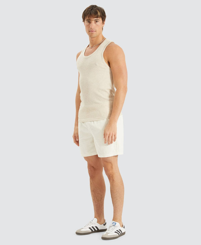 Nomadic Kai Mini Waffle Singlet Oatmeal