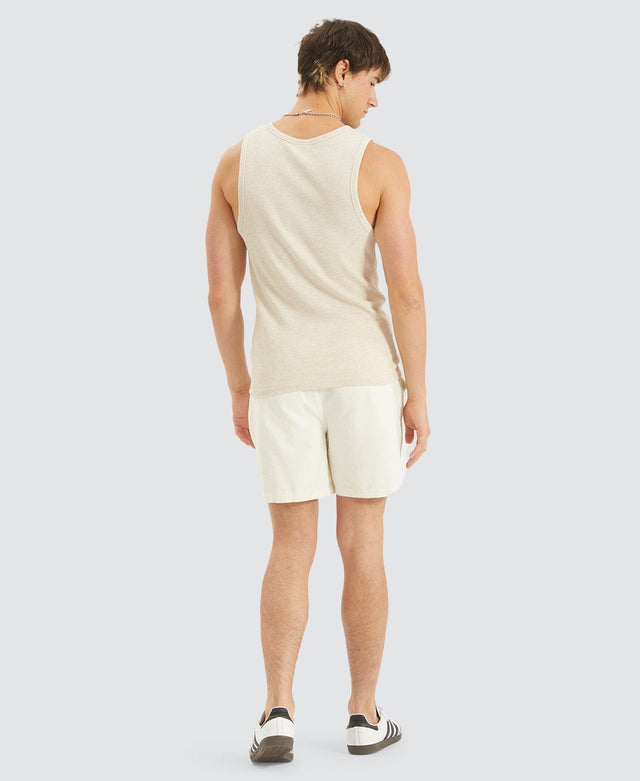 Nomadic Kai Mini Waffle Singlet Oatmeal