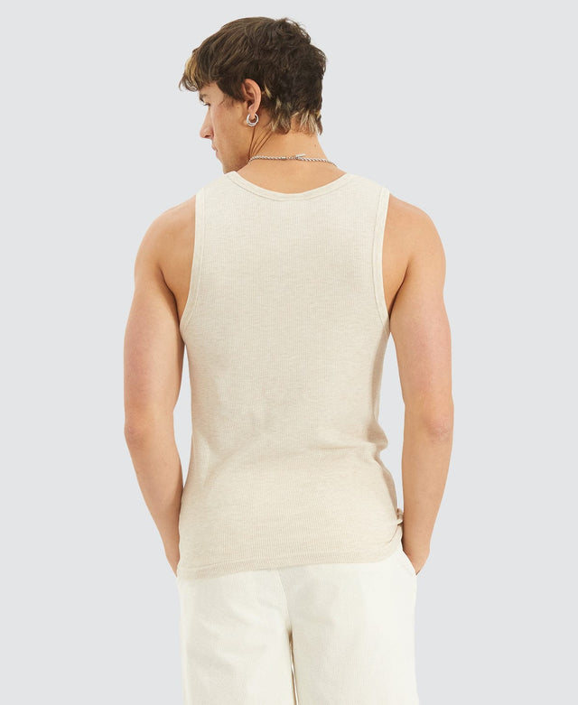 Nomadic Kai Mini Waffle Singlet Oatmeal