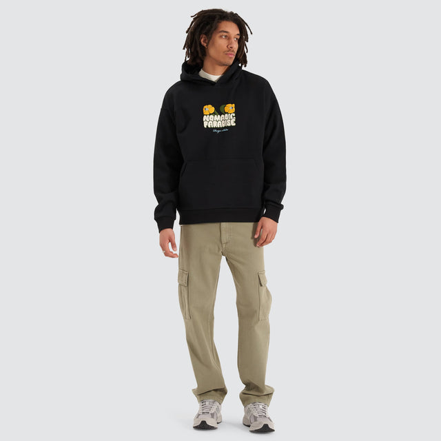 model wears Bluebell Oversized Hoodie Anthracite Black Hoodies Black - image 5