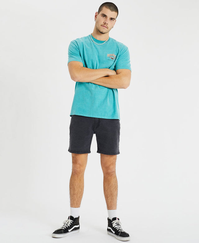 Nomadic Paradise Caravan Relaxed Tee Pigment Bristol Blue