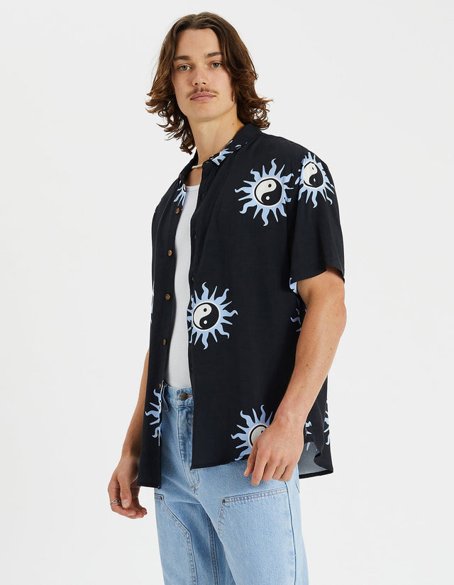 Nomadic Paradise Charmed Party Shirt Easter Egg Print