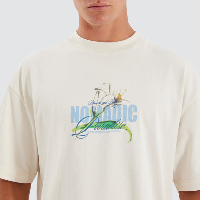 model wears Lily Street Tee Tofu T-Shirts Neutral - image 4