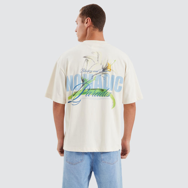 model wears Lily Street Tee Tofu T-Shirts Neutral - image 1
