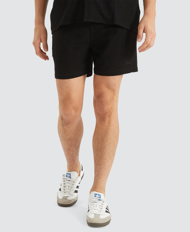 Nomadic Seaside Linen Shorts Black