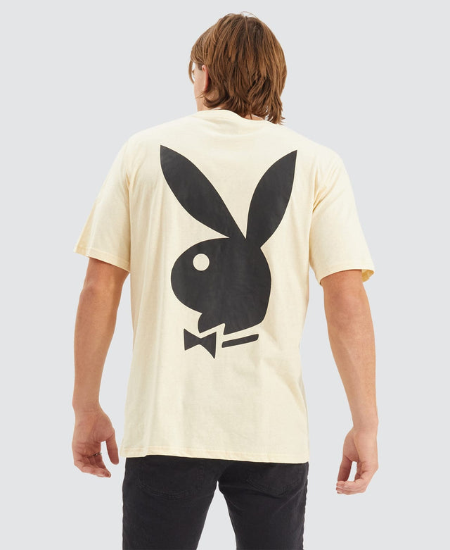 model wears Bunny Stack Original Fit T-Shirt Neutral T-Shirts Cream - image 1