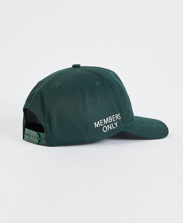 Sushi Radio Bridge Golfer Cap - Forest Green GREEN