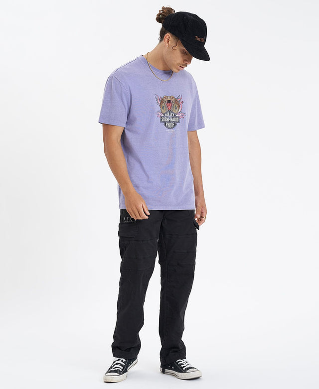 Sushi Radio FairGround Relaxed Tee - PIGMENT DAYBREAK PURPLE