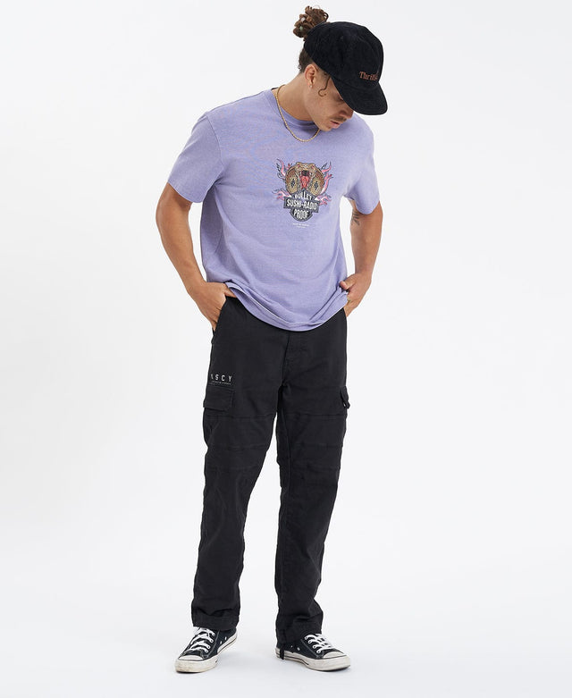Sushi Radio FairGround Relaxed Tee - PIGMENT DAYBREAK PURPLE
