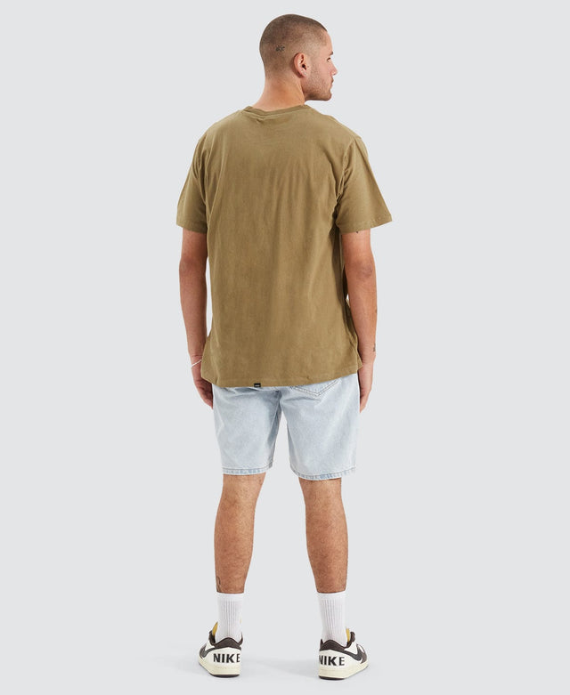 Thrills Minimal Thrills Merch Fit T-Shirt Brown