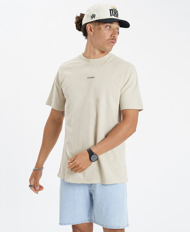 Thrills Minimal Thrills Merch Fit Tee - Oatmeal NEUTRAL