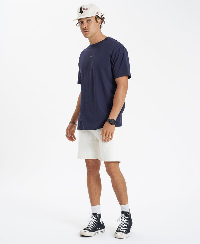 Thrills Minimal Thrills Merch Fit Tee - Station Navy BLUE